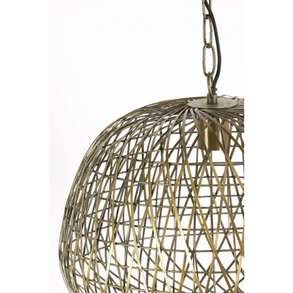 Industrielle Pendelleuchte Alwina Bronze – Bild 6