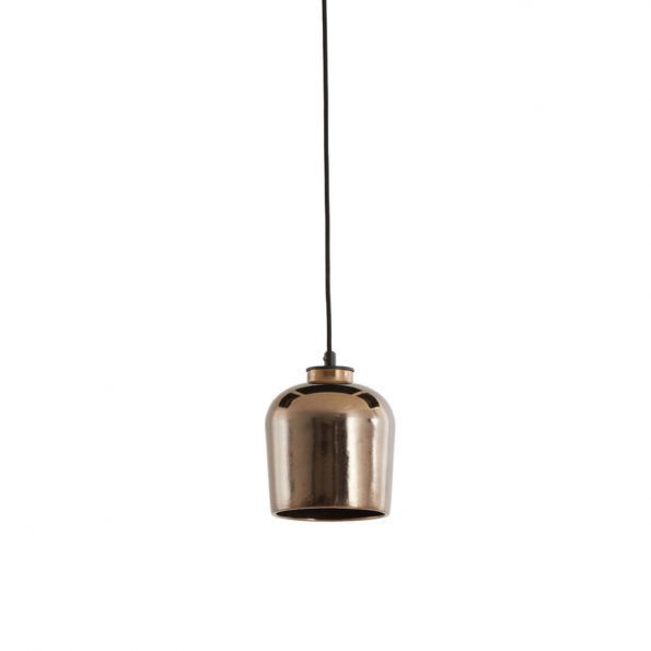 Industrielle Pendelleuchte Dena Bronze – Bild 5