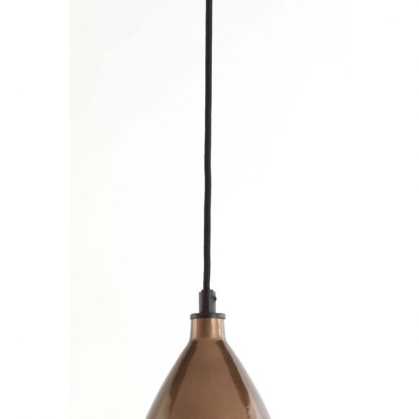 Industrielle Pendelleuchte Desi Bronze – Bild 4