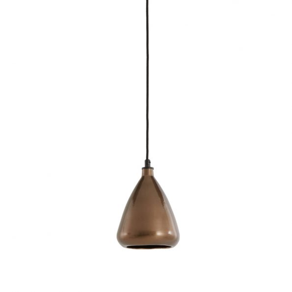 Industrielle Pendelleuchte Desi Bronze – Bild 6