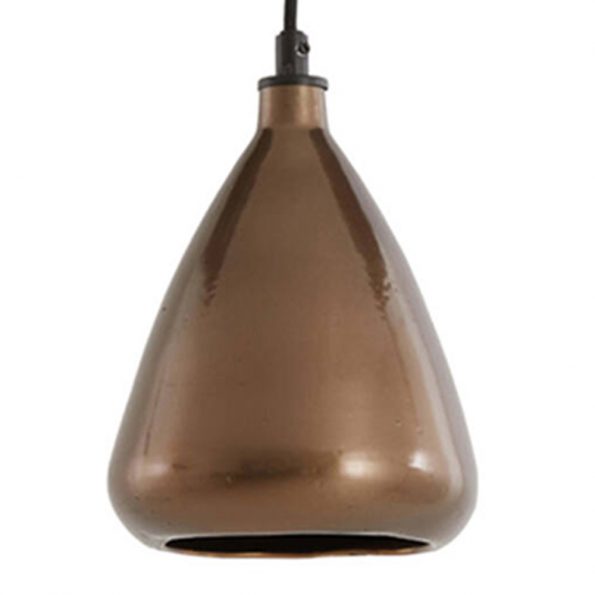 Industrielle Pendelleuchte Desi Bronze