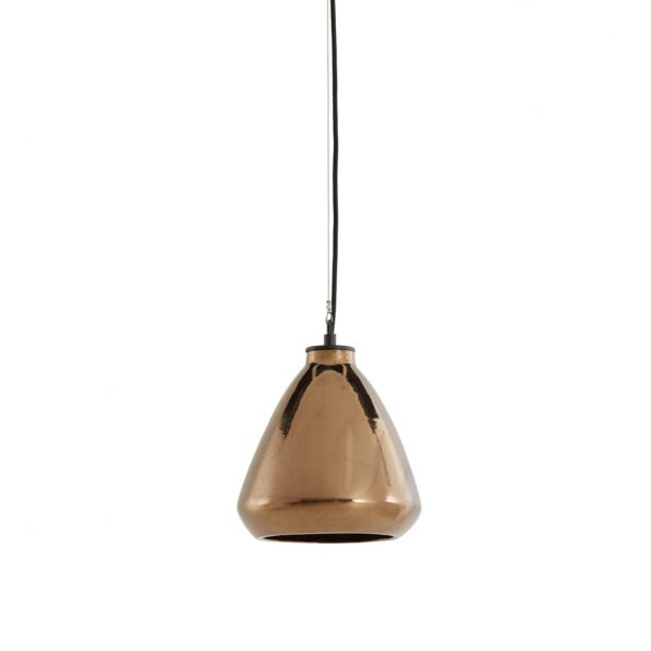 Industrielle Pendelleuchte Desi Bronze – Bild 2