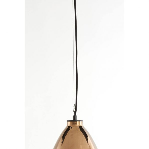 Industrielle Pendelleuchte Desi Bronze – Bild 4