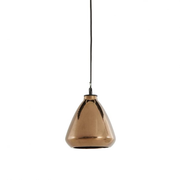 Industrielle Pendelleuchte Desi Bronze – Bild 6