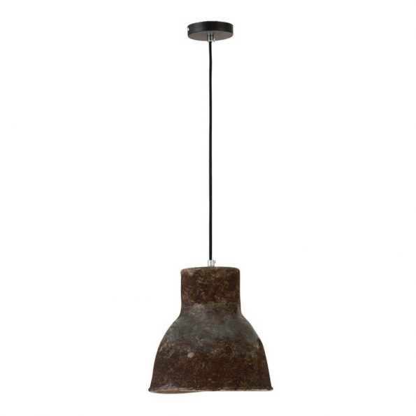 Industrielle Pendelleuchte Earthenware Braun