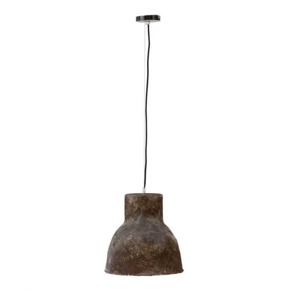 Industrielle Pendelleuchte Earthenware Braun