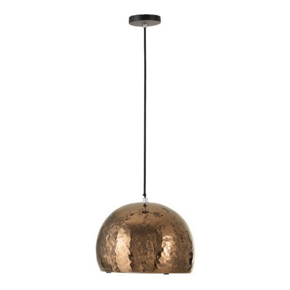 Industrielle Pendelleuchte Earthenware Bronze