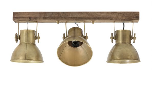 Industrielle Pendelleuchte Elay Braun – Bild 3