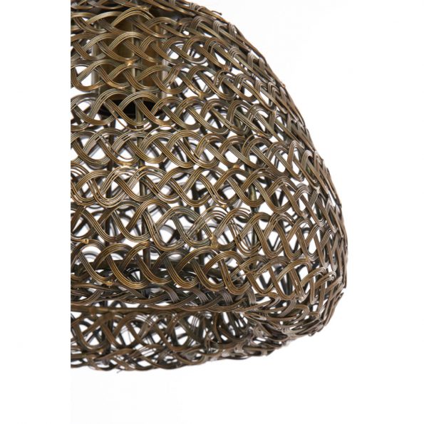 Industrielle Pendelleuchte Finou Bronze – Bild 3