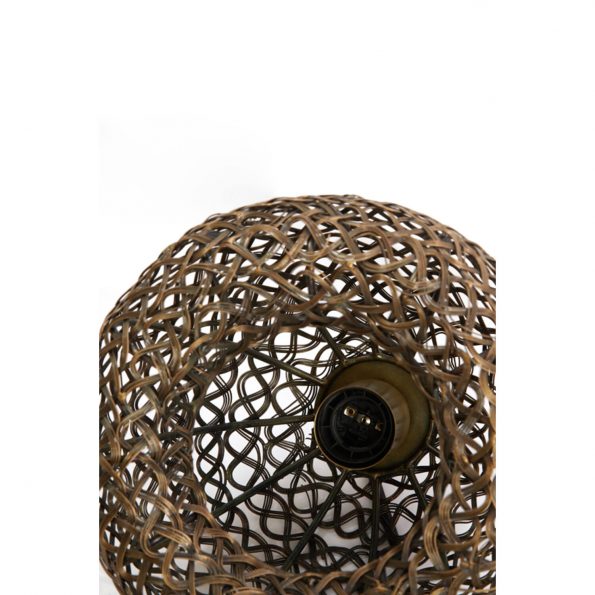 Industrielle Pendelleuchte Finou Bronze – Bild 6