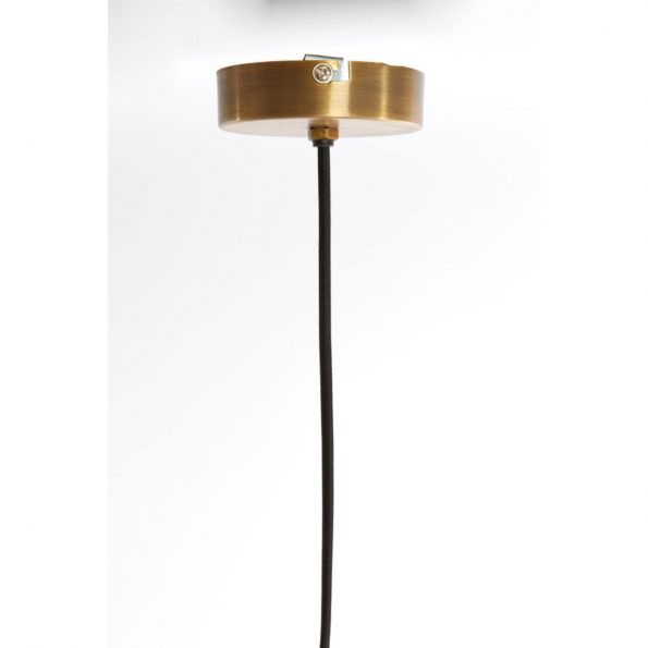 Industrielle Pendelleuchte Finou Gold – Bild 5