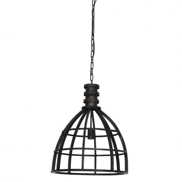 Industrielle Pendelleuchte Ivy Schwarz – Bild 2