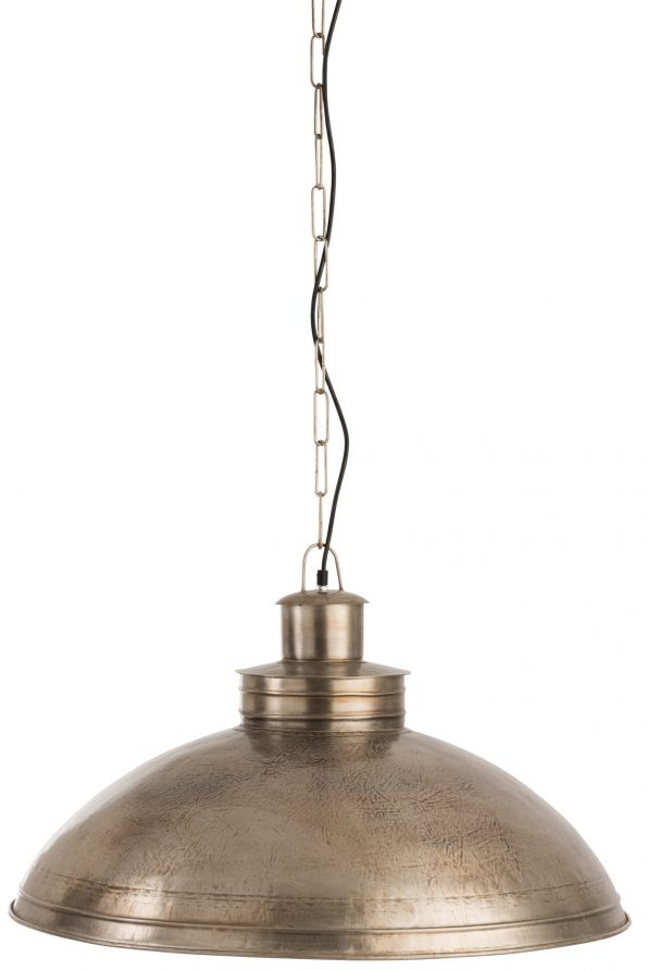 Industrielle Pendelleuchte Jagger Silber – Bild 3