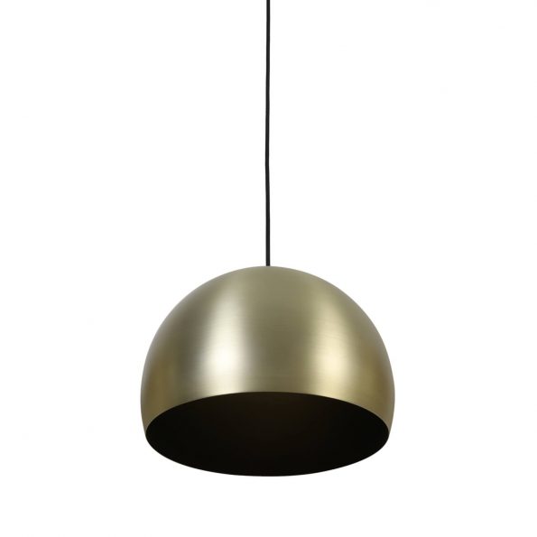 Industrielle Pendelleuchte Jaicey Gold – Bild 4