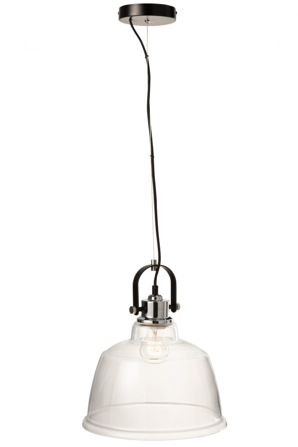 Industrielle Pendelleuchte Magali Mattglas – Bild 3