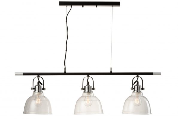 Industrielle Pendelleuchte Magali Mattglas – Bild 3