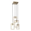Industrielle Pendelleuchte Marley Gold
