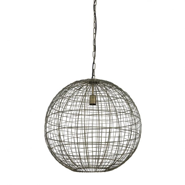 Industrielle Pendelleuchte Mirana Bronze – Bild 2