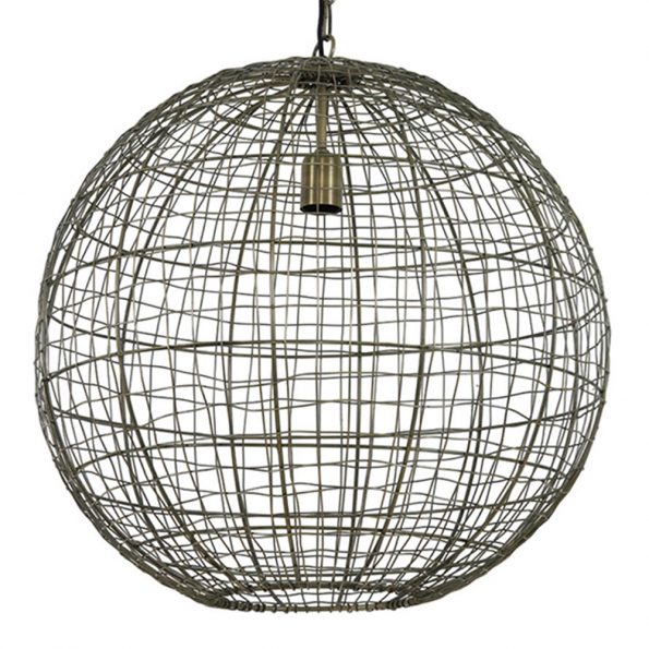 Industrielle Pendelleuchte Mirana Bronze