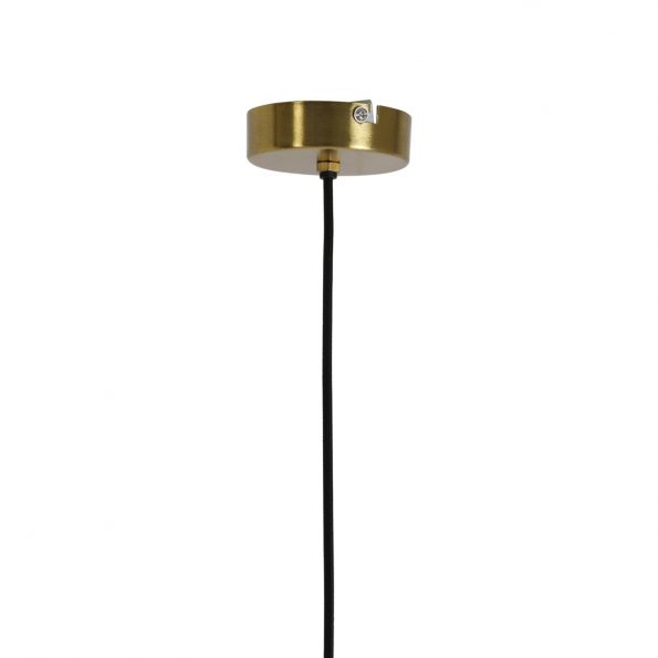 Industrielle Pendelleuchte Mirana Gold – Bild 4