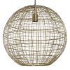 Industrielle Pendelleuchte Mirana Gold