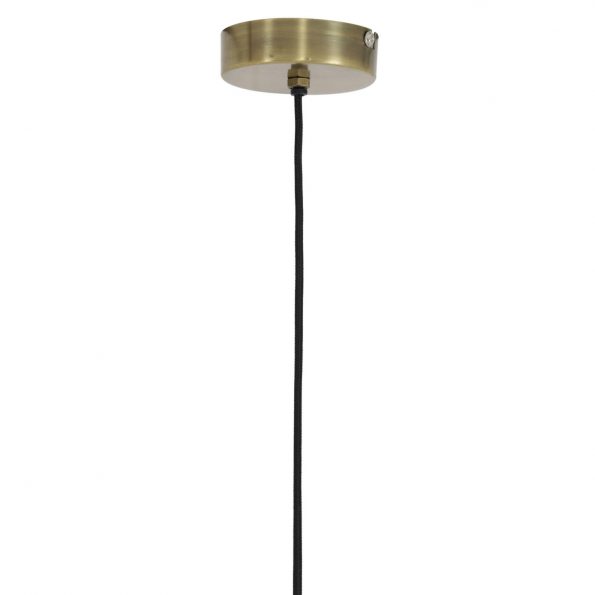 Industrielle Pendelleuchte Mirana Gold – Bild 5