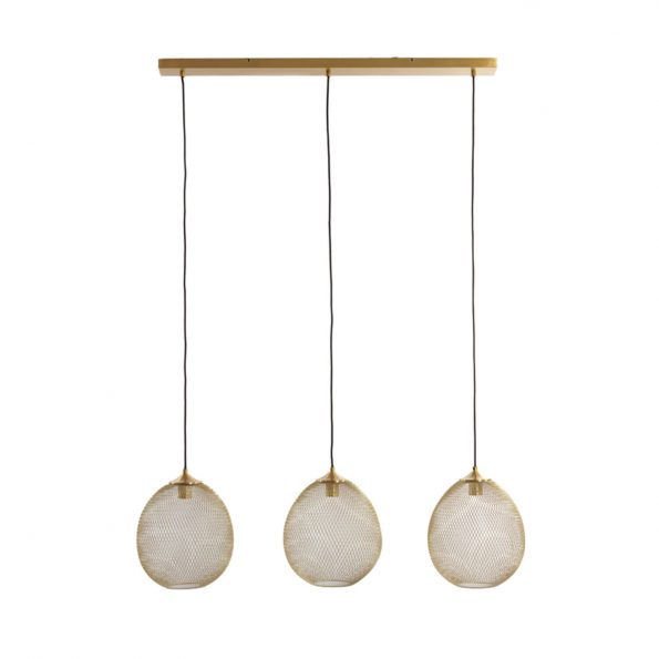 Industrielle Pendelleuchte Moroc Gold – Bild 2
