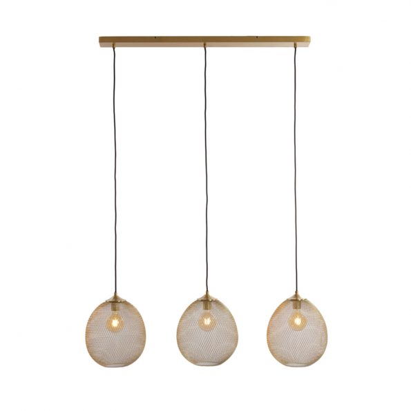 Industrielle Pendelleuchte Moroc Gold – Bild 6