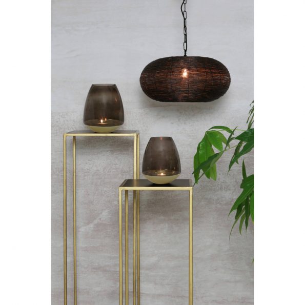 Industrielle Pendelleuchte Nadra Gold – Bild 3