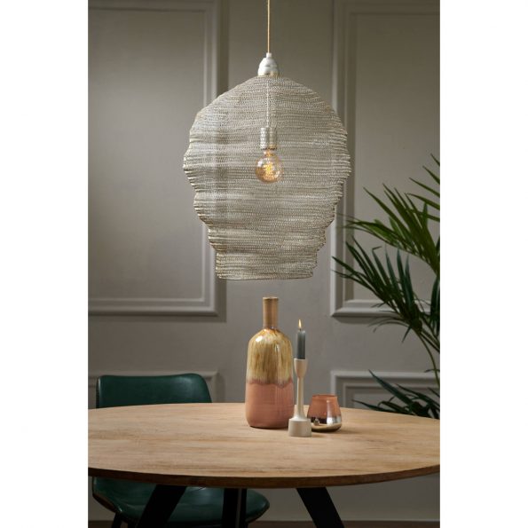 Industrielle Pendelleuchte Nikki Gold – Bild 5