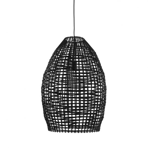 Industrielle Pendelleuchte Olaki Schwarz – Bild 2