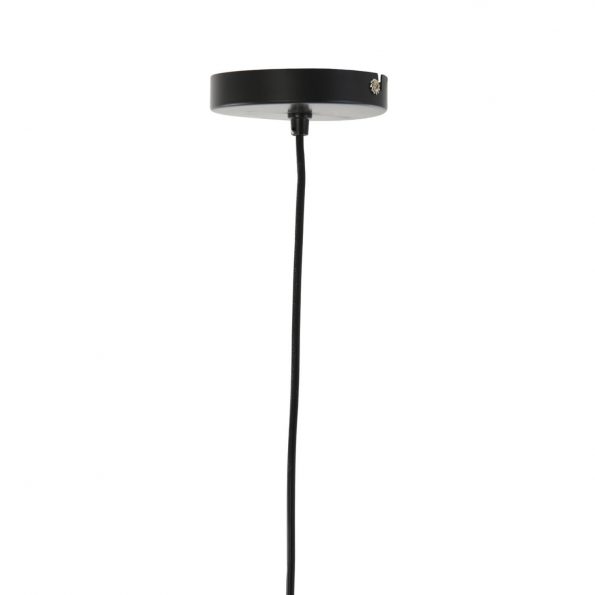 Industrielle Pendelleuchte Olaki Schwarz – Bild 6