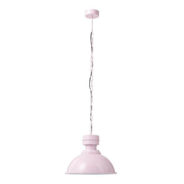 Industrielle Pendelleuchte Phoebe Rosa