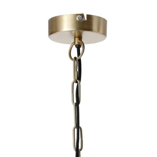 Industrielle Pendelleuchte Pilka Gold – Bild 7