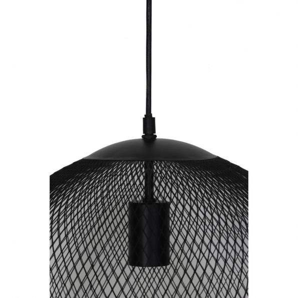 Industrielle Pendelleuchte Reilley Schwarz – Bild 3