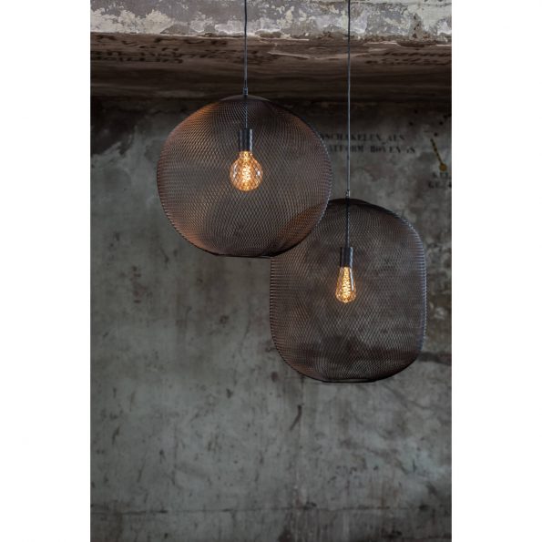 Industrielle Pendelleuchte Reilley Schwarz – Bild 5