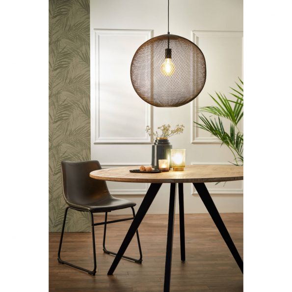Industrielle Pendelleuchte Reilley Schwarz – Bild 5