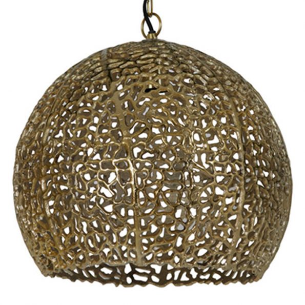 Industrielle Pendelleuchte Sinula Gold