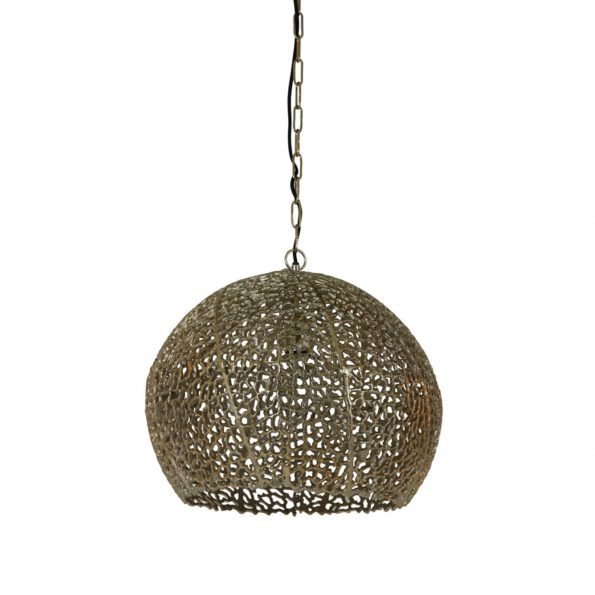 Industrielle Pendelleuchte Sinula Gold – Bild 2
