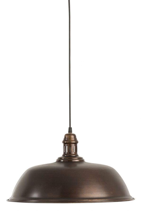 Industrielle Pendelleuchte Sly Braun – Bild 3