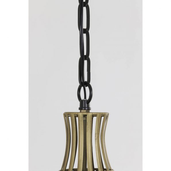 Industrielle Pendelleuchte Stella Bronze – Bild 4
