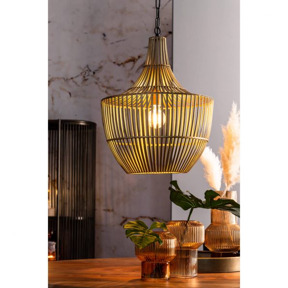 Industrielle Pendelleuchte Stella Bronze – Bild 5