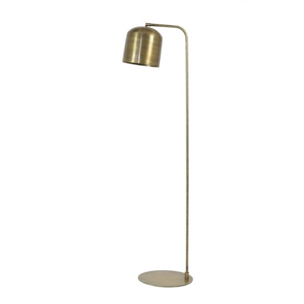 Industrielle Stehlampe Aleso Gold – Bild 2