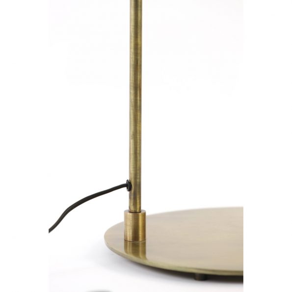 Industrielle Stehlampe Aleso Gold – Bild 3