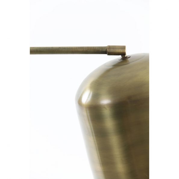 Industrielle Stehlampe Aleso Gold – Bild 5