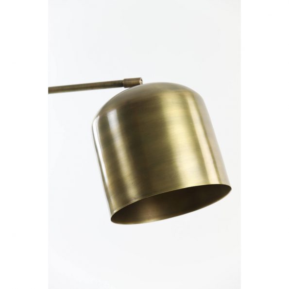 Industrielle Stehlampe Aleso Gold – Bild 6