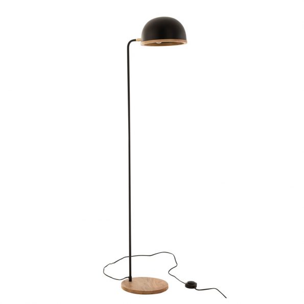 Industrielle Stehlampe Evy Schwarz – Bild 2