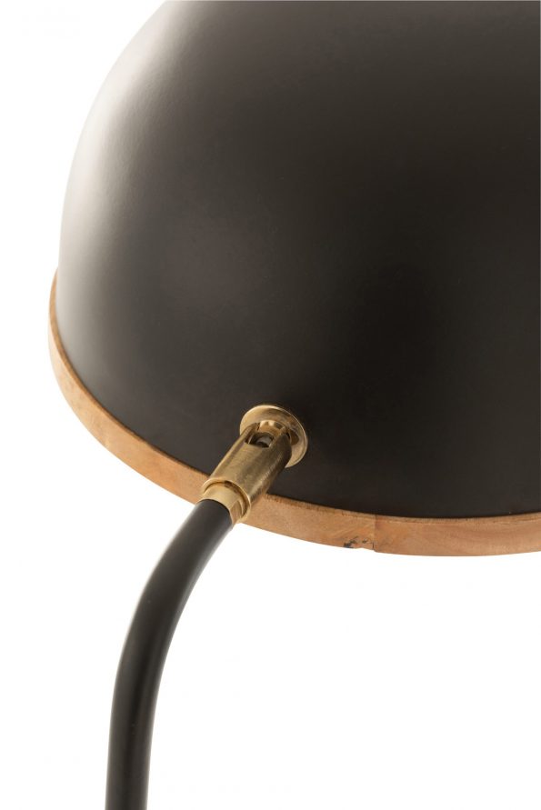 Industrielle Stehlampe Evy Schwarz – Bild 9
