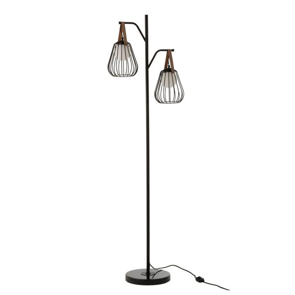 Industrielle Stehlampe Ignes Schwarz – Bild 2