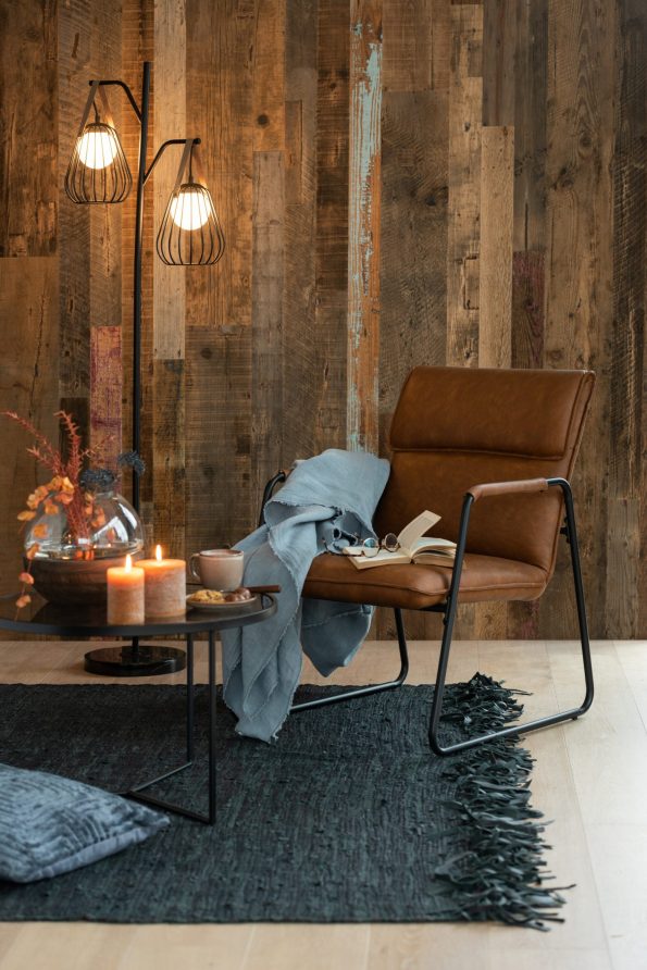 Industrielle Stehlampe Ignes Schwarz – Bild 3